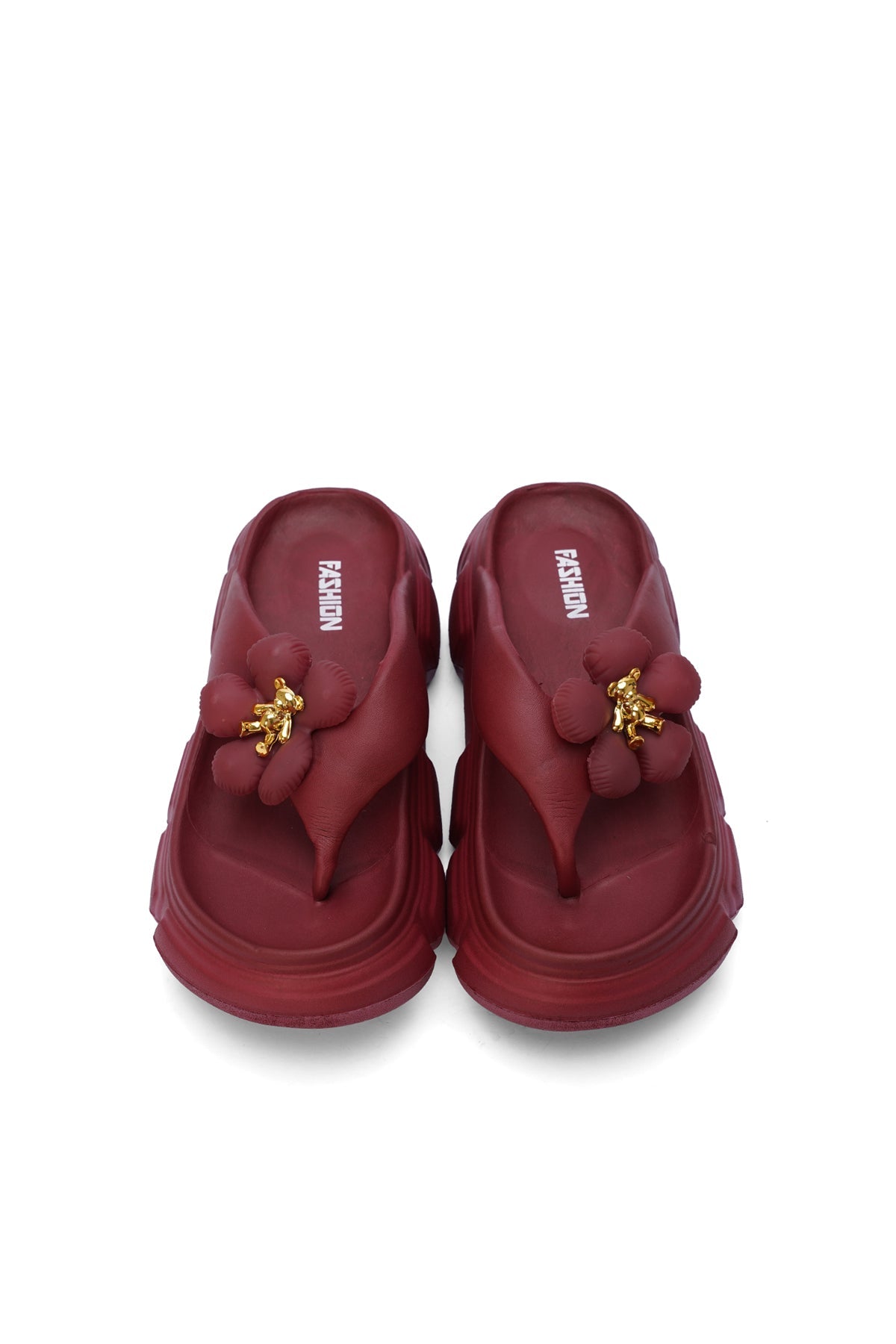 EVR Sole Fashion Flower Slipper For Women