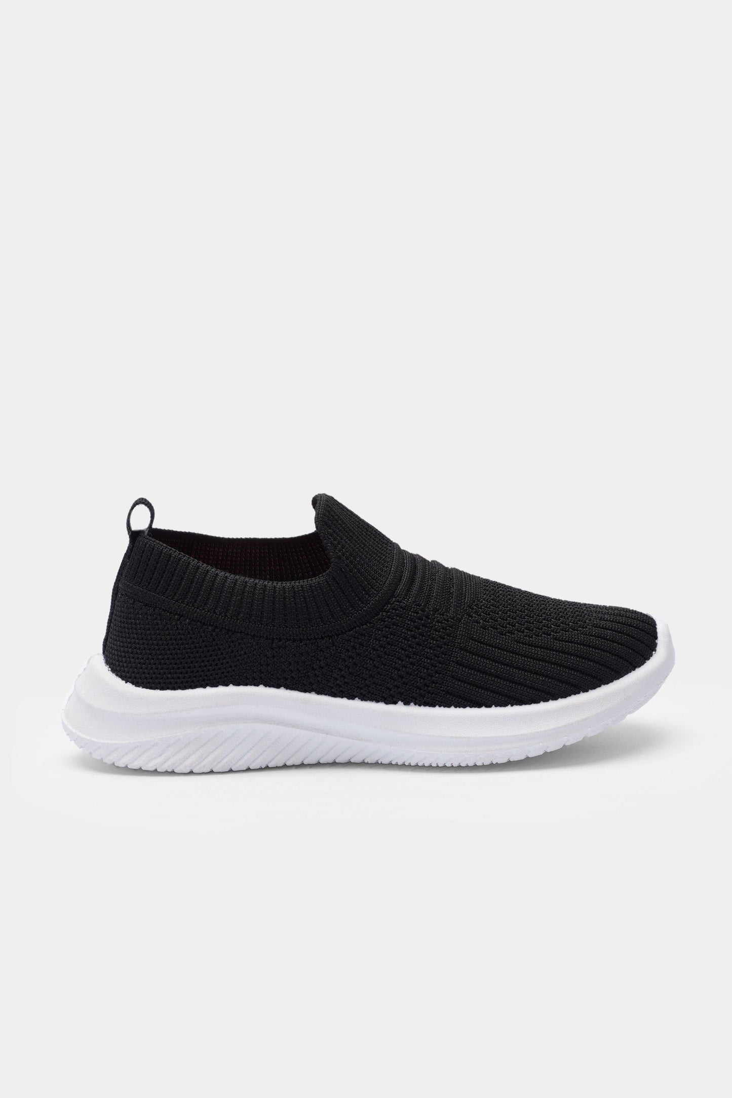 Pure Sole 1 Plus Kids Canvas in Black Colour