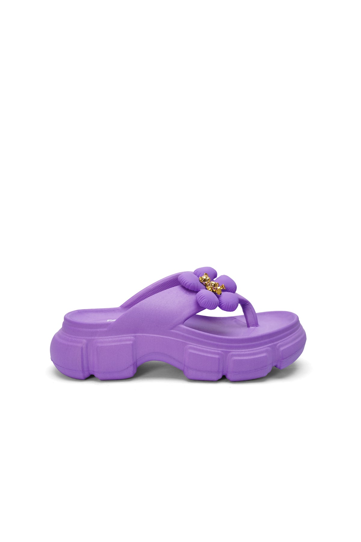 EVR Sole Fashion Flower Slipper For Women