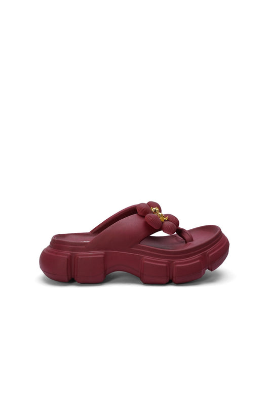 EVR Sole Fashion Flower Slipper For Women