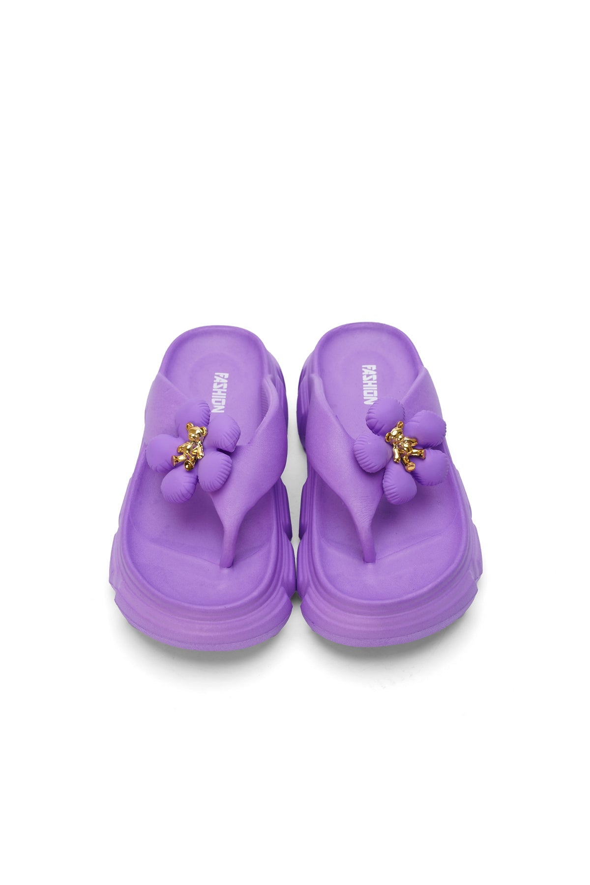 EVR Sole Fashion Flower Slipper For Women