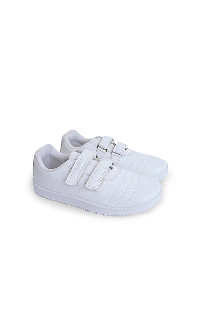 Synthetic White Pure Leather PCU Soft Sole