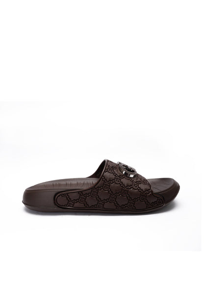 Gk Evr Slide Slipper | Chocolate