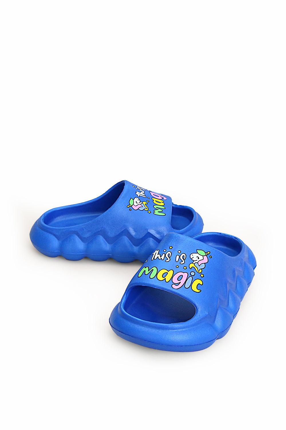 Kids Magic Slogan Light Weight "Anit-Skid" EVR Slippers