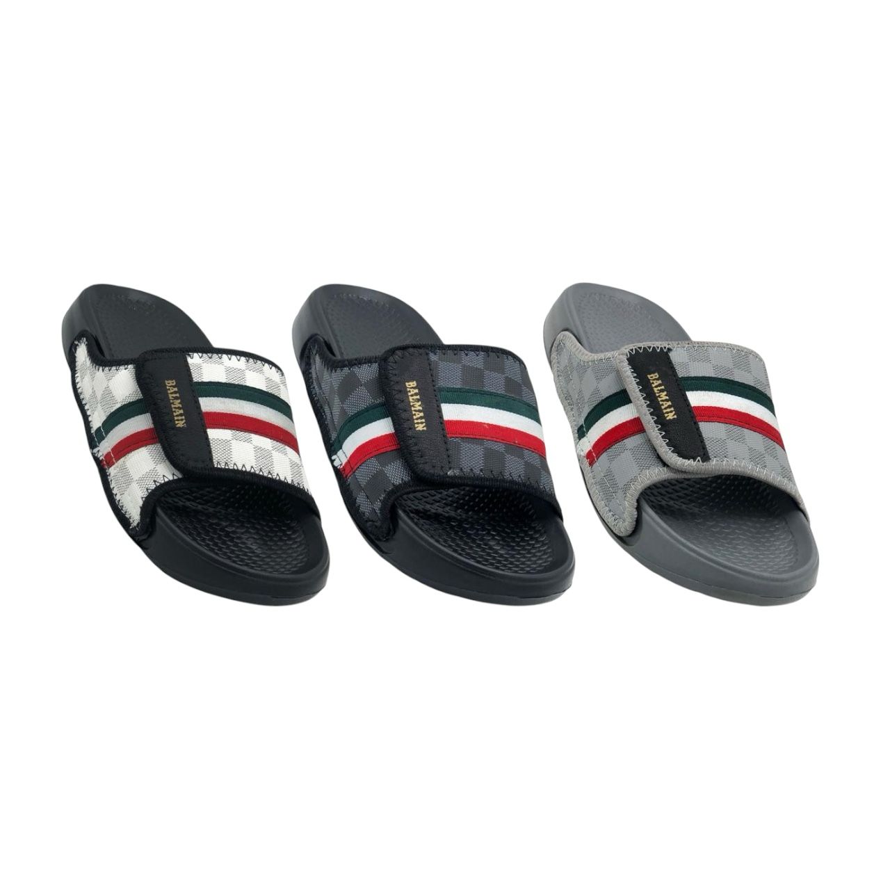 Premium Balmain Slide Slippers Men